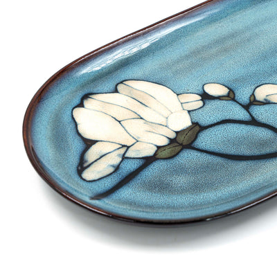 Floral Print Ceramic Tray