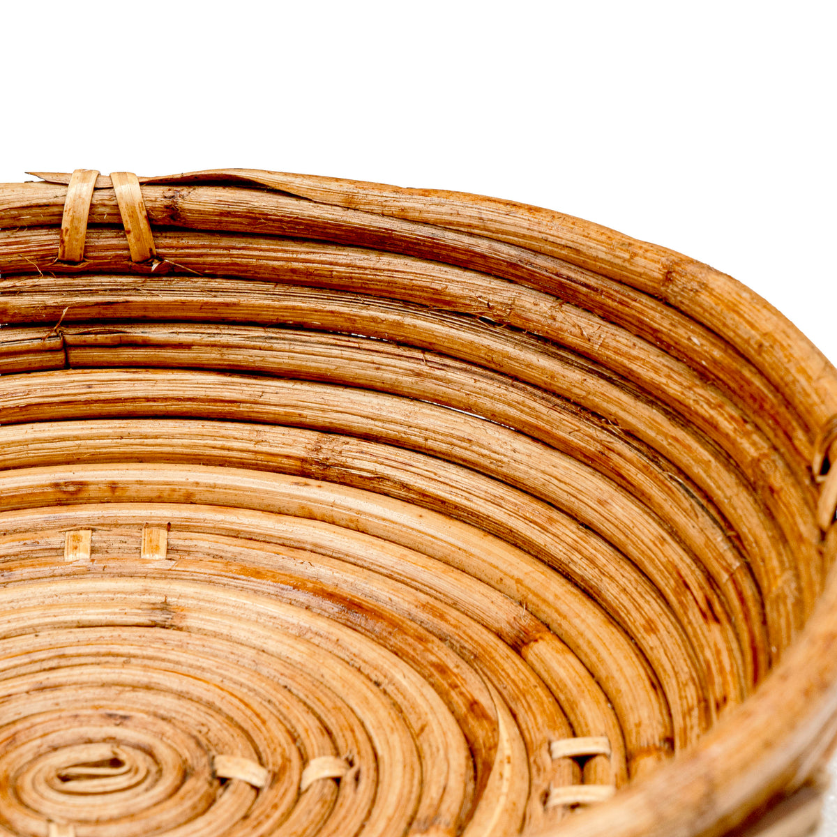 ARTISAN CANE NUT BOWL