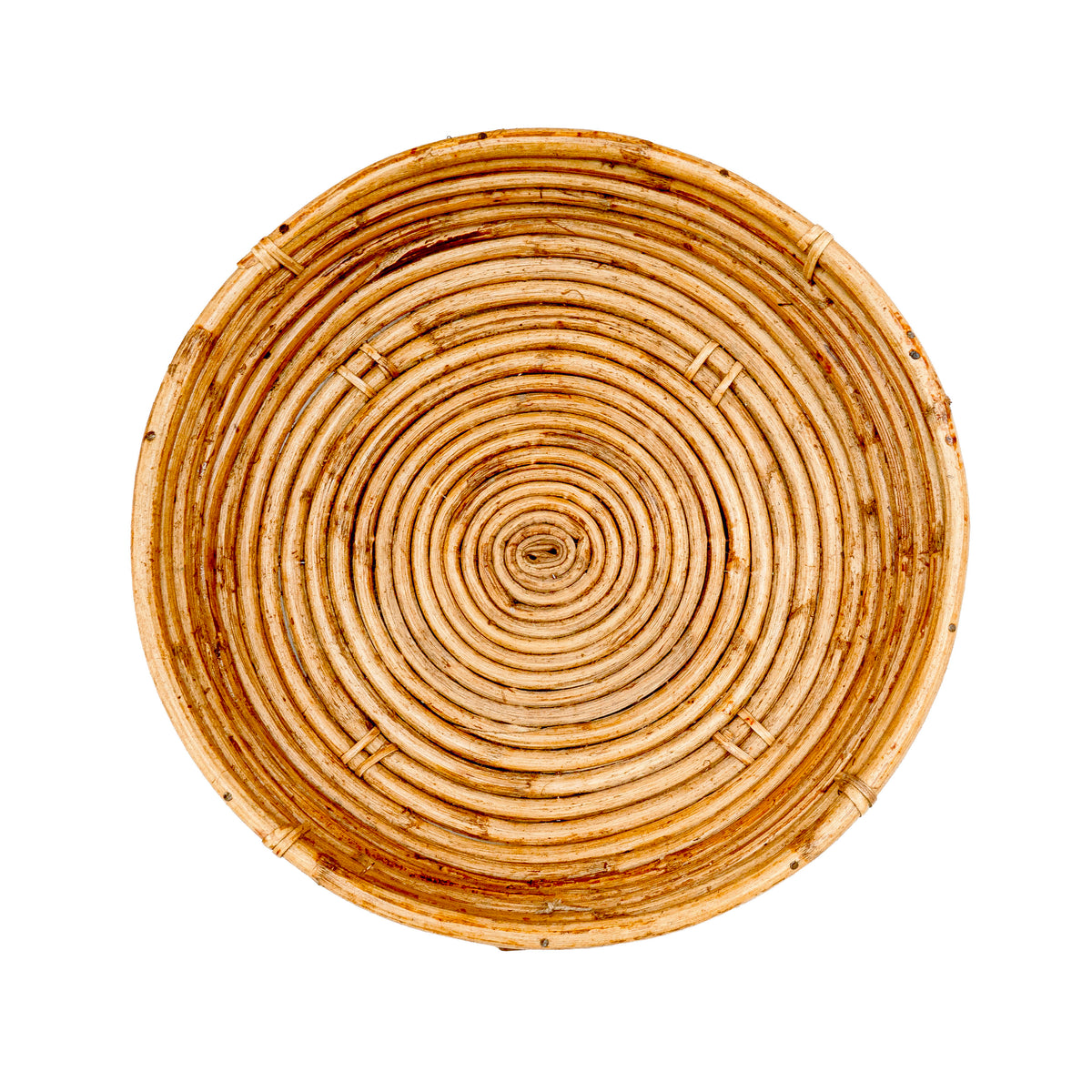 ARTISAN CANE NUT BOWL