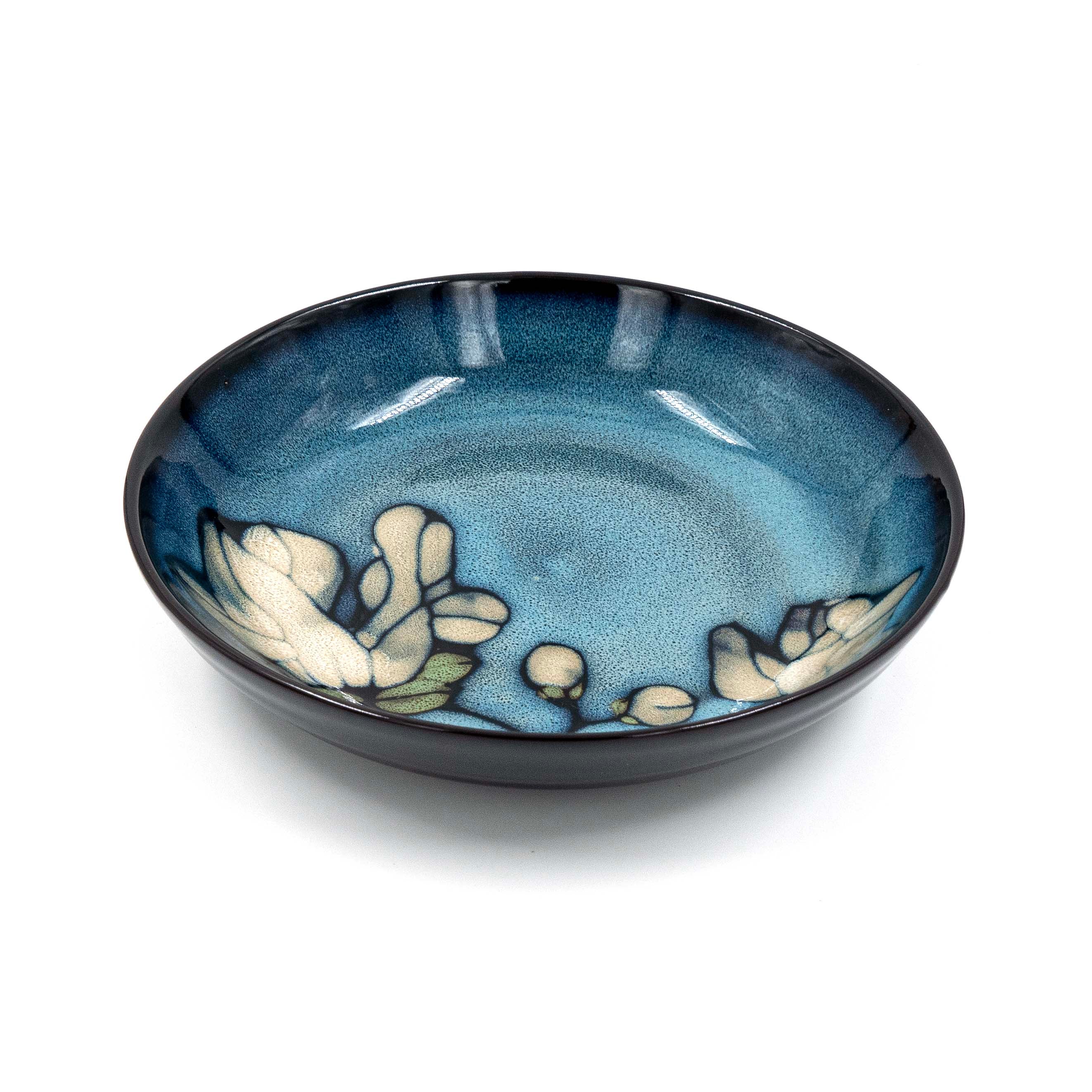 Floral Print Ceramic Plate