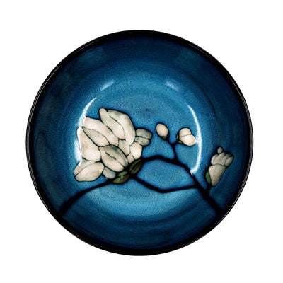 Floral Print Ceramic Round Bowl