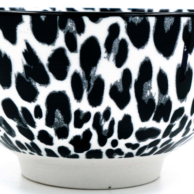 Leopard Print Ceramic Bowl