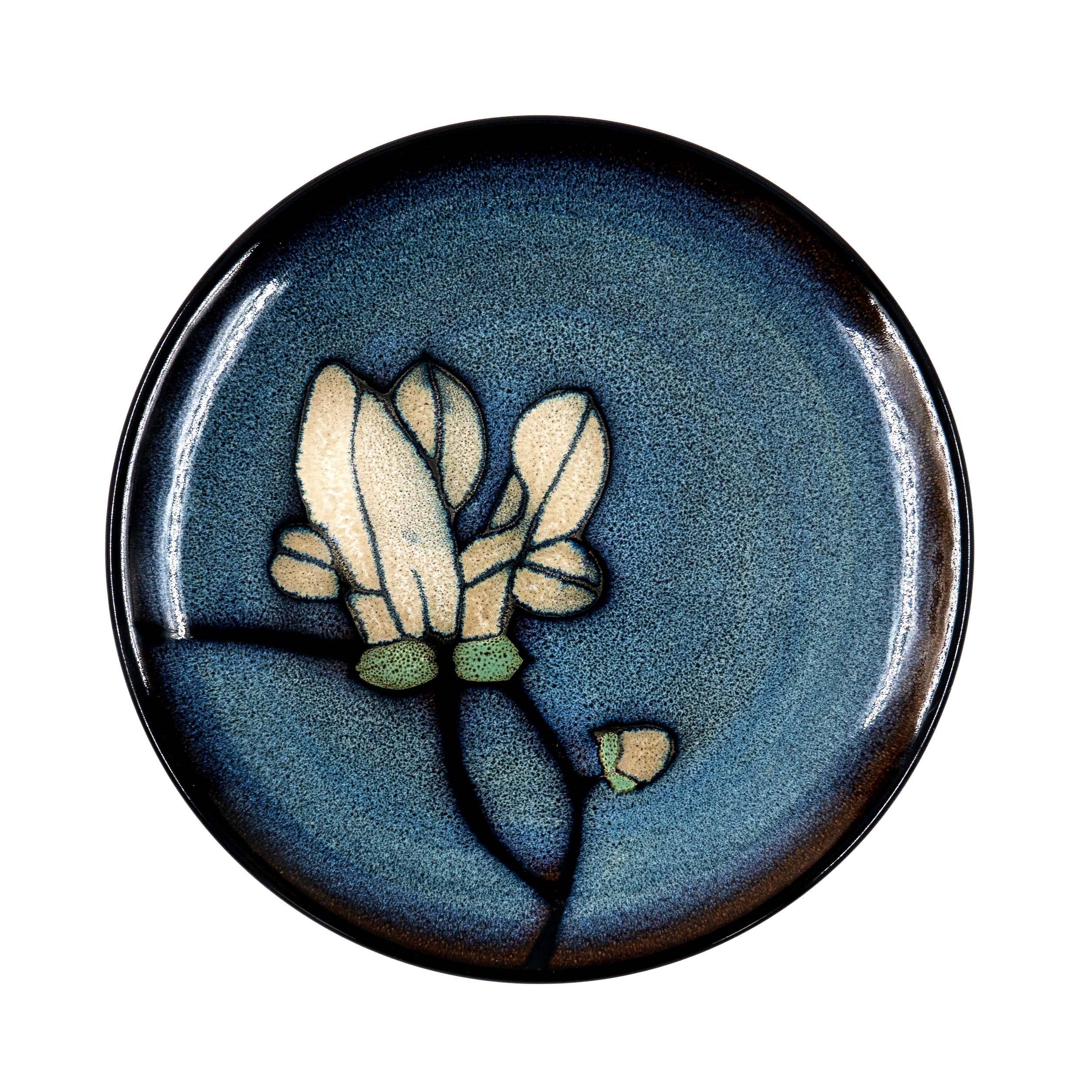 Leaf Flower Ceramic Plate