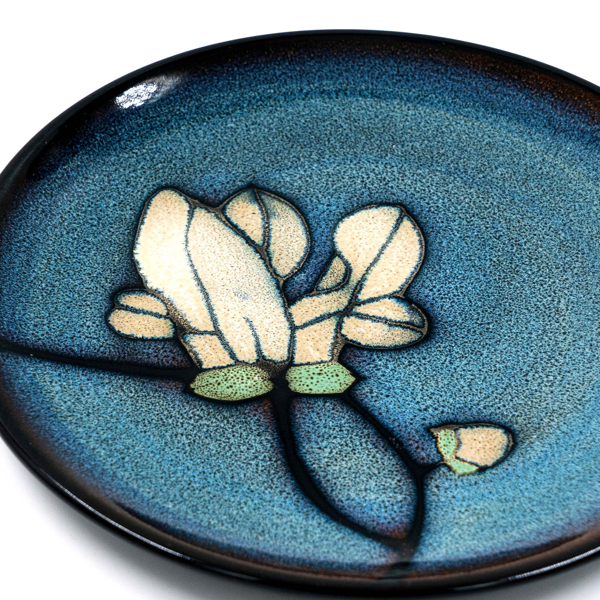 Leaf Flower Ceramic Plate