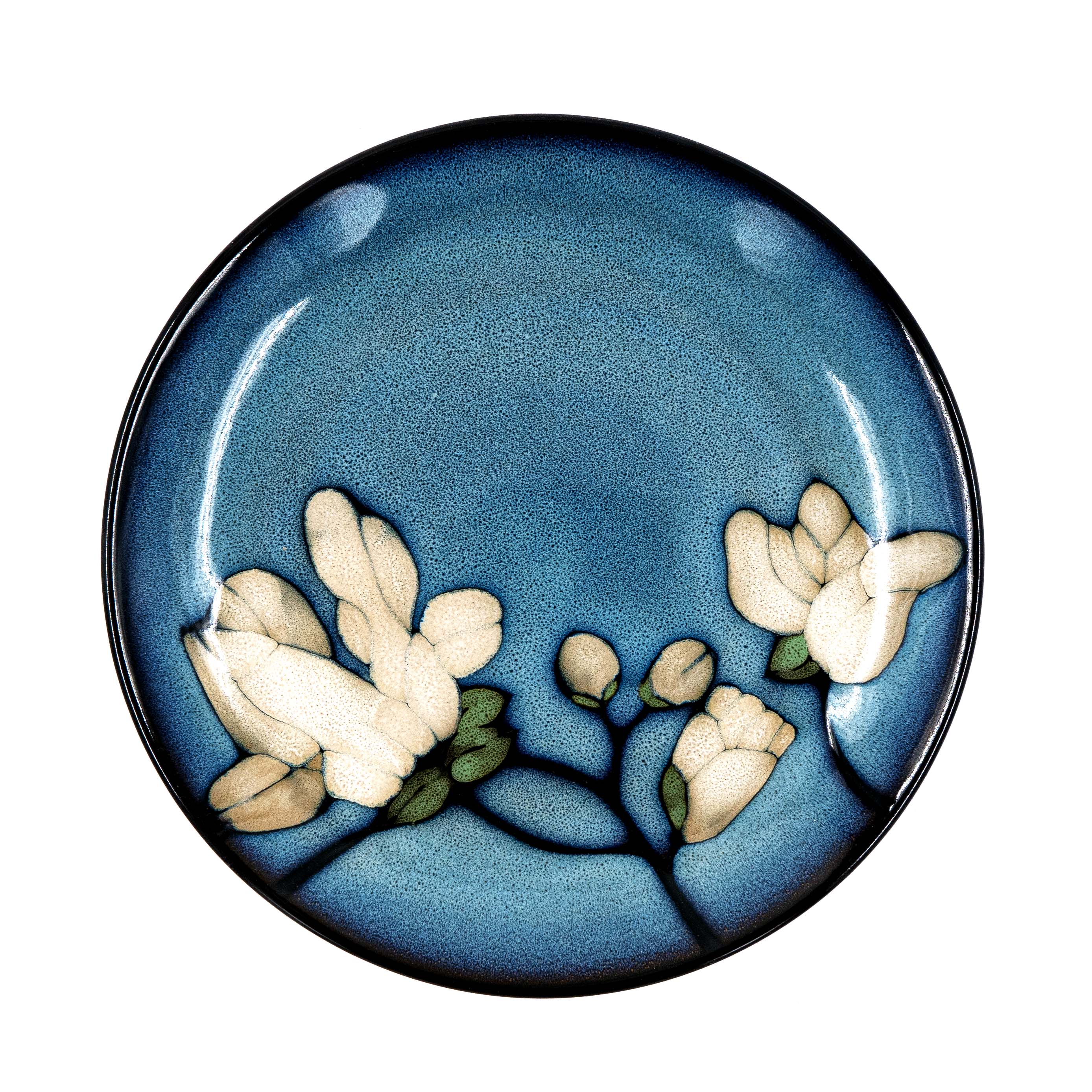 Leaf Flower Ceramic Plate