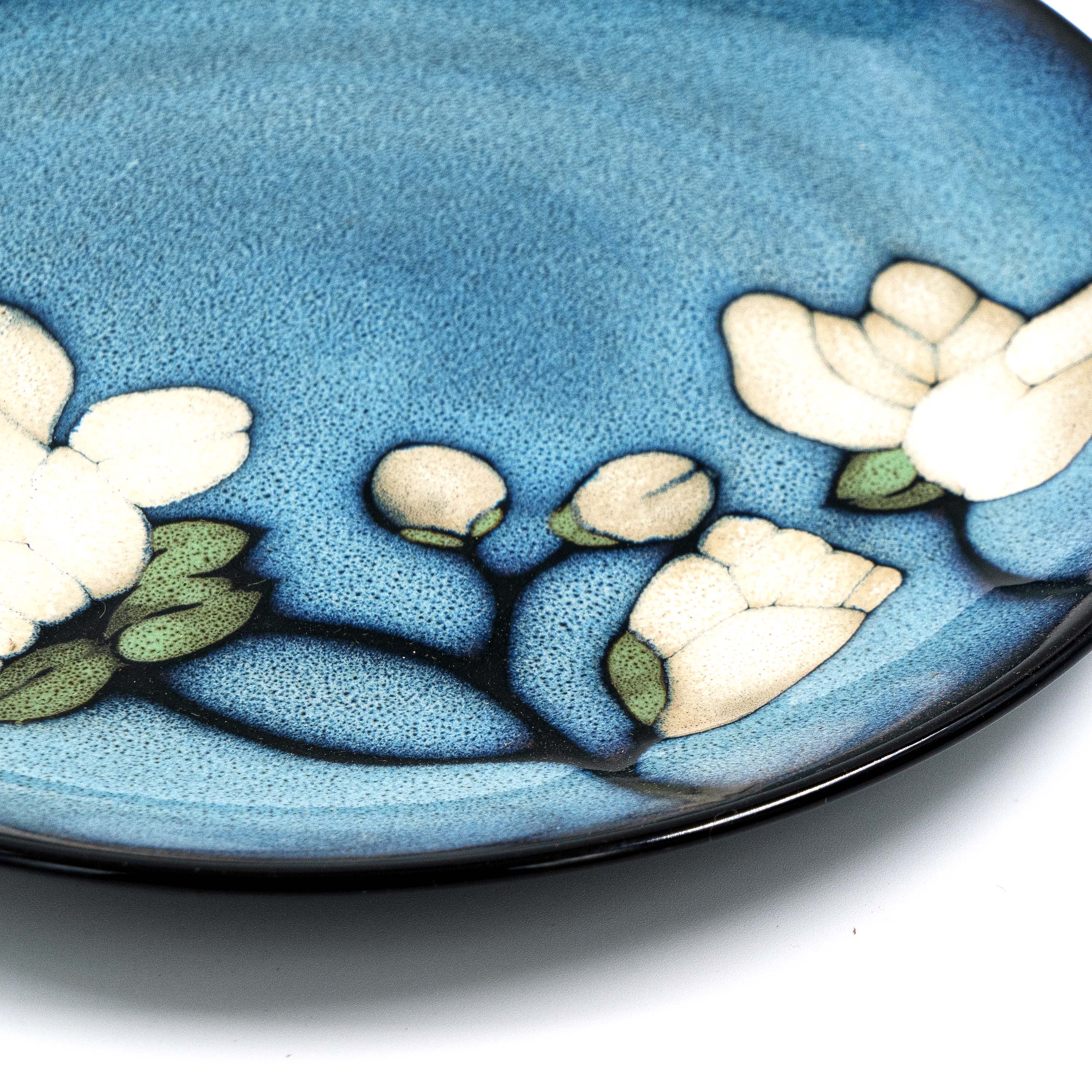 Leaf Flower Ceramic Plate
