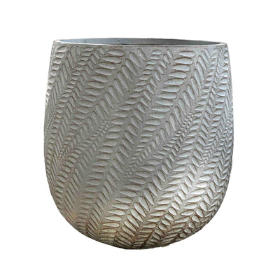 Tapered Grey Planter