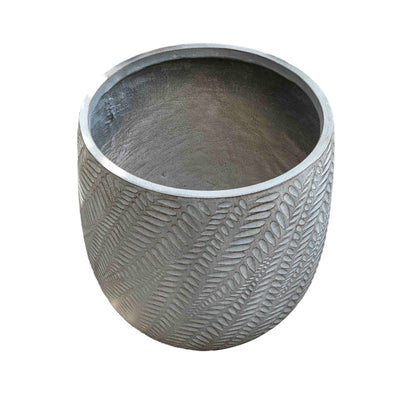 Tapered Grey Planter