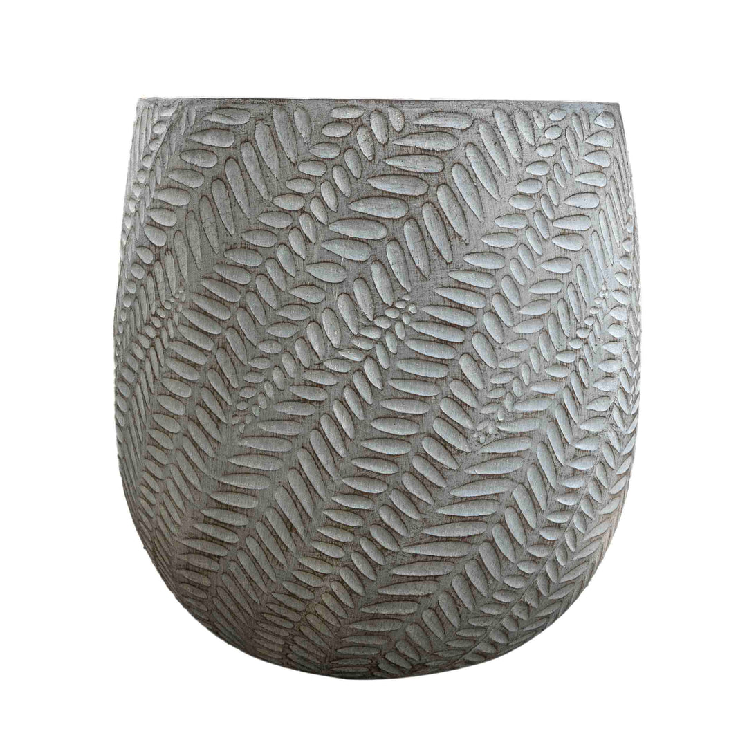 Tapered Grey Planter