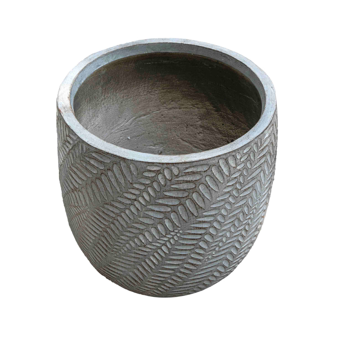 Tapered Grey Planter