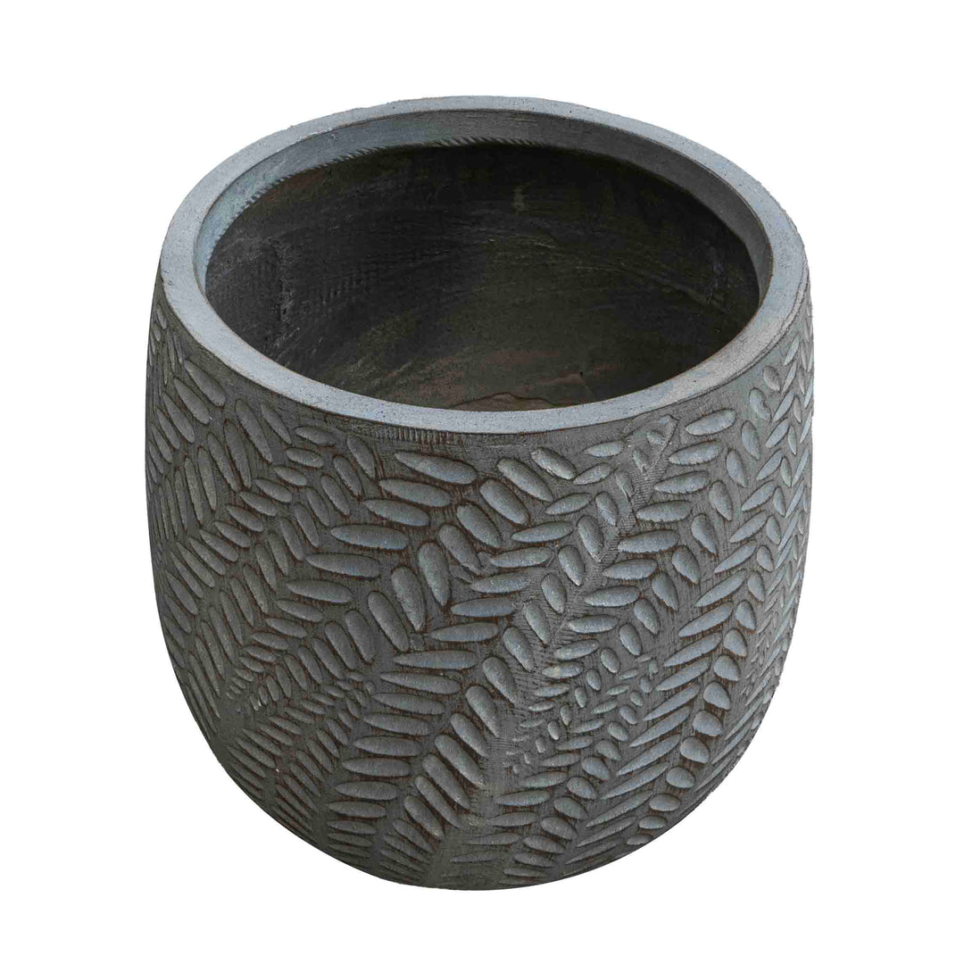 Tapered Grey Planter