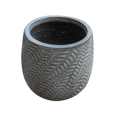 Tapered Grey Planter