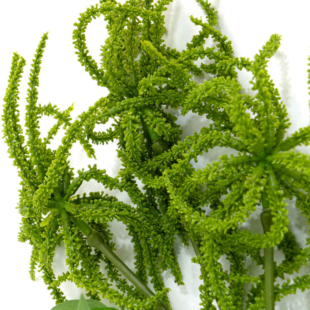 Faux Green Foxtail Amaranthus Stem with Folige