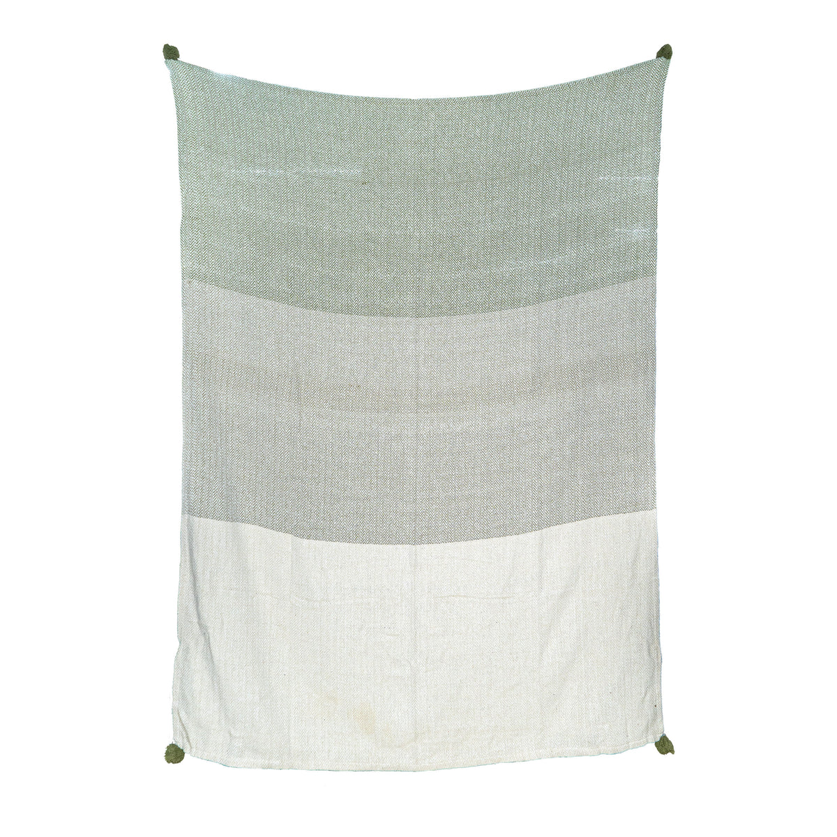 COLOR BLOCK THROW