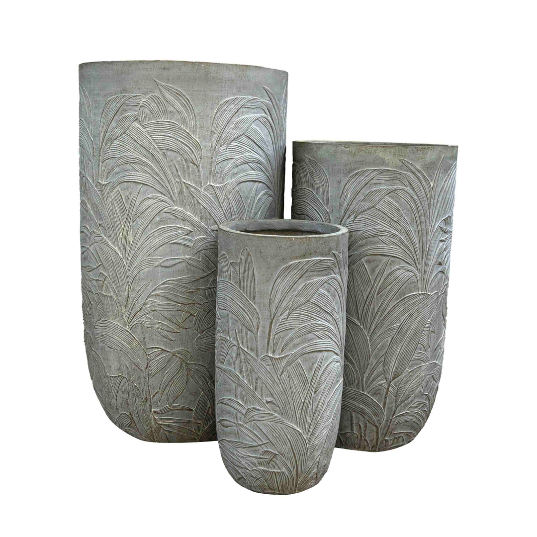 U Shaped Planter Grey