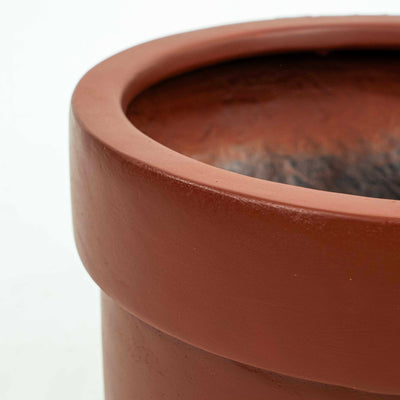 Solid FRP Brown Pot
