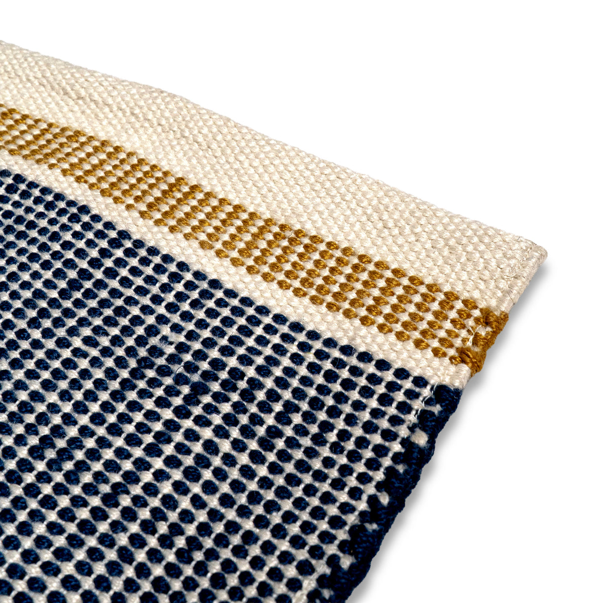FLATWEAVE COLOR BLOCK RUG