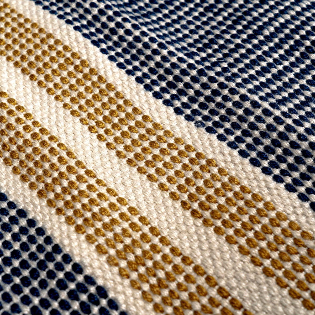 FLATWEAVE COLOR BLOCK RUG