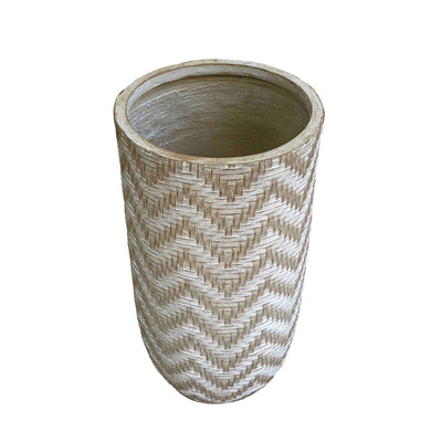 U Shaped Beige Planter