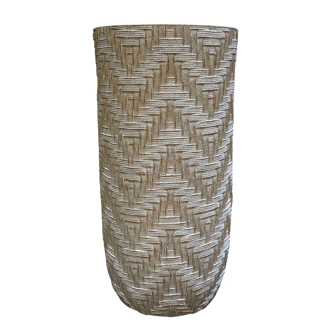 U Shaped Beige Planter