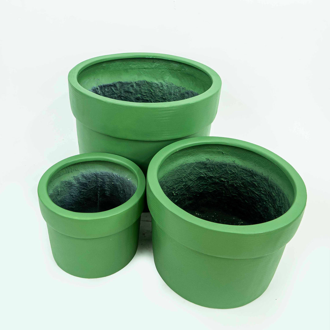 Solid FRP Green Pot