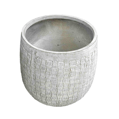 Tapered Grey Planter