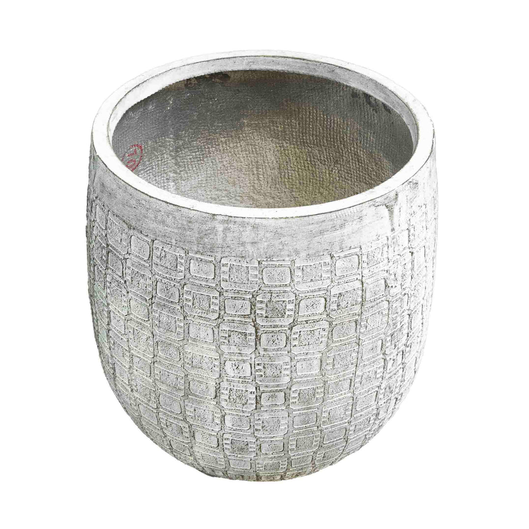 Tapered Grey Planter