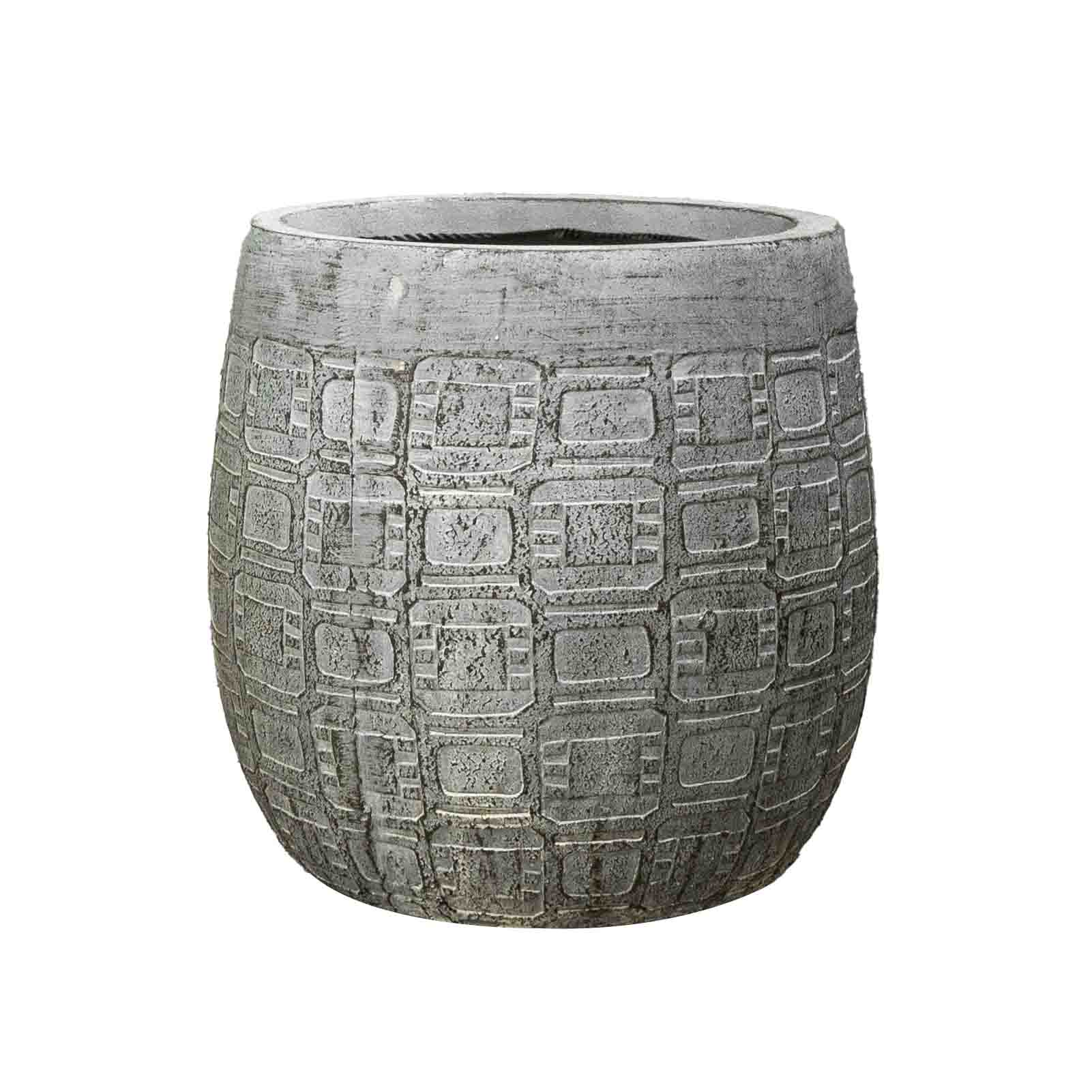 Buy Planters | Tapered Grey Planter | Shop at Beruru