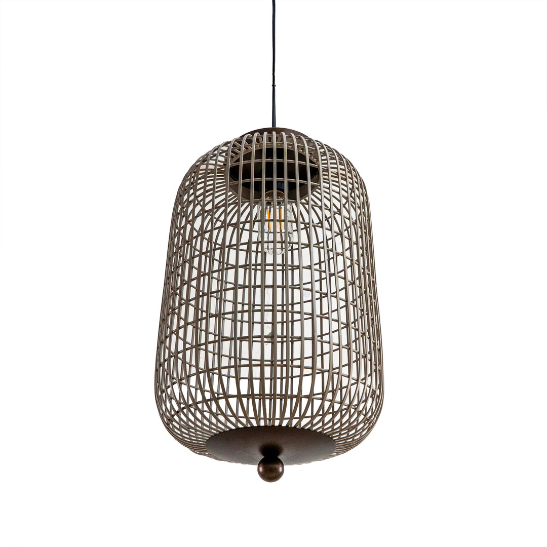 Cylindrical Mesh Pendant Light
