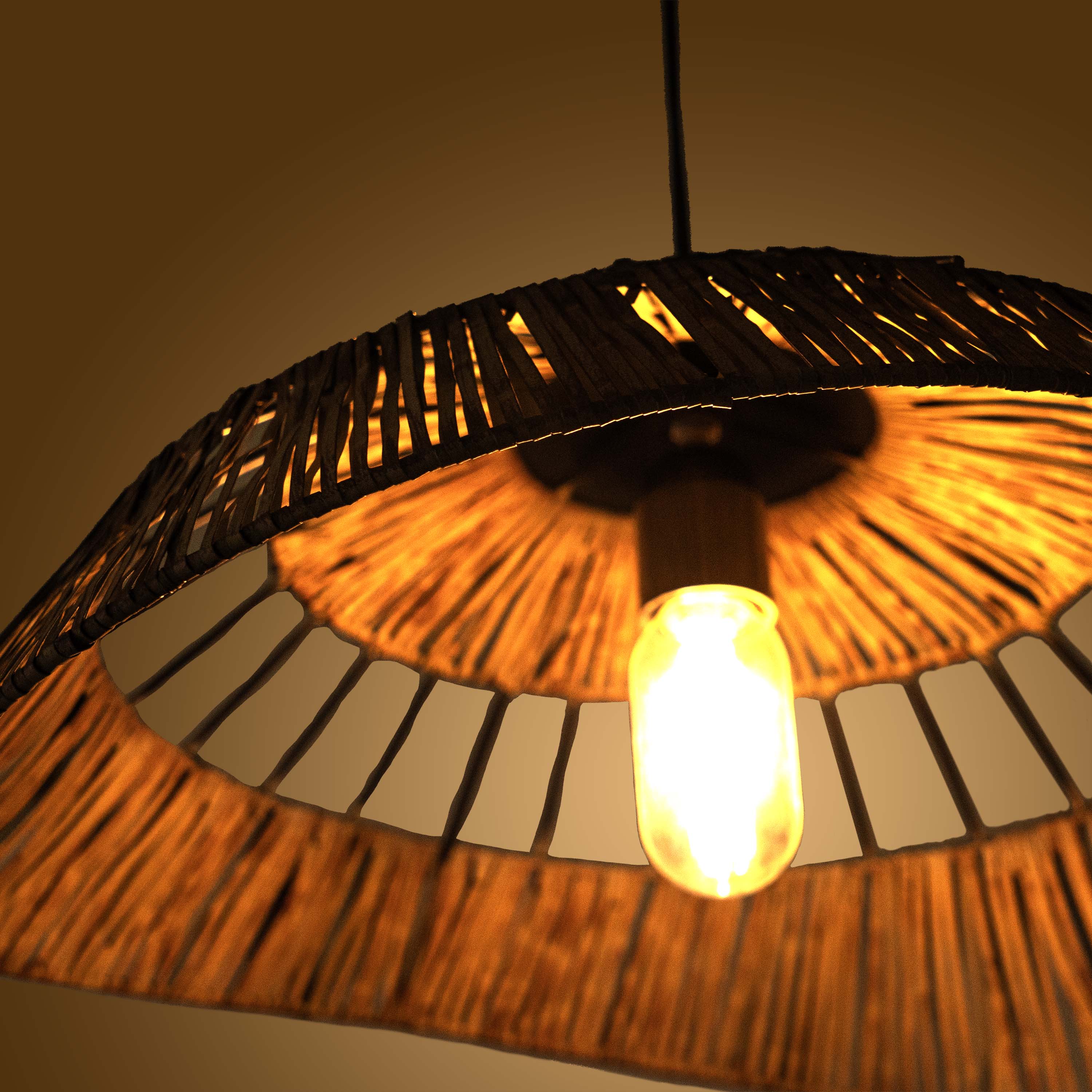 Tropical Waves Pendant Light