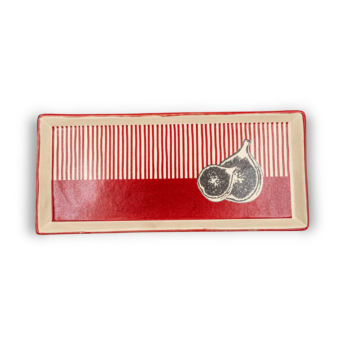 RED FIG SERVING PLATTER