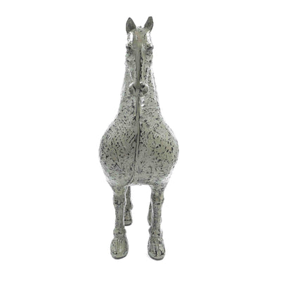 Antique Effect Resin Horse