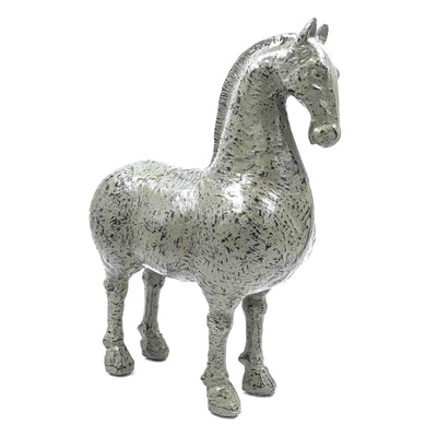 Antique Effect Resin Horse