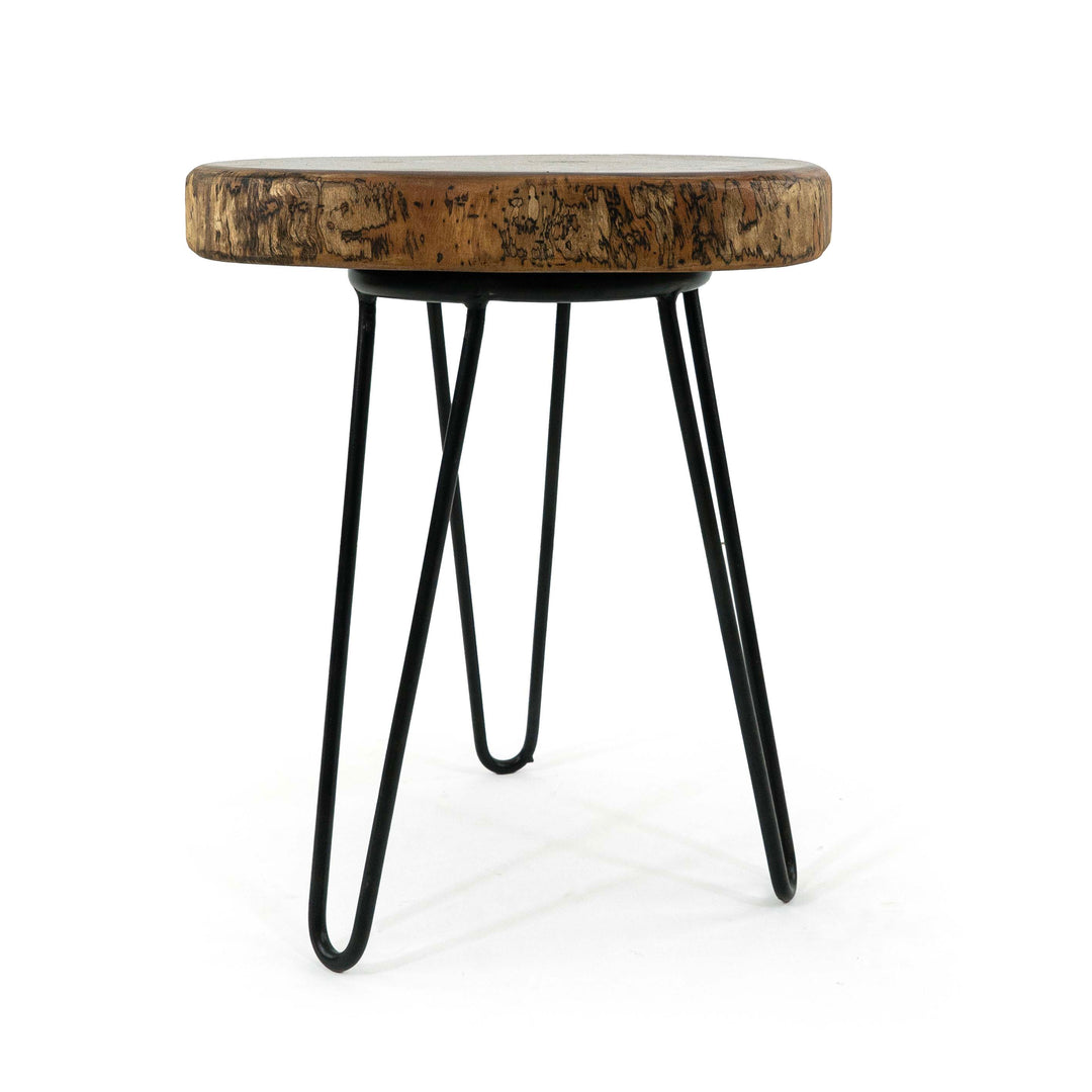 Bijilii Live Edge Stool