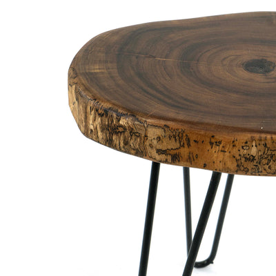 Bijilii Live Edge Stool