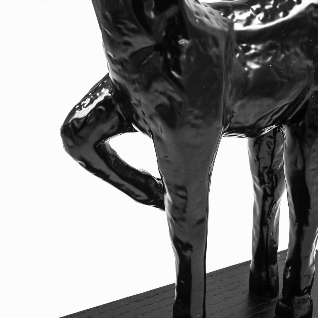 Polyresin Horse With Stand