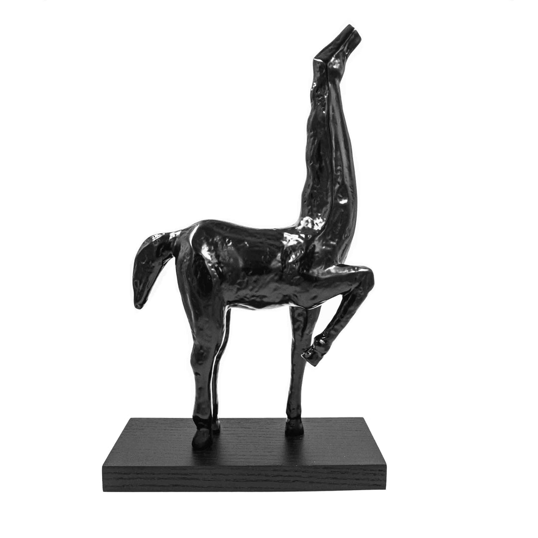 Polyresin Horse With Stand