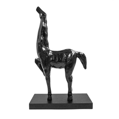 Polyresin Horse With Stand