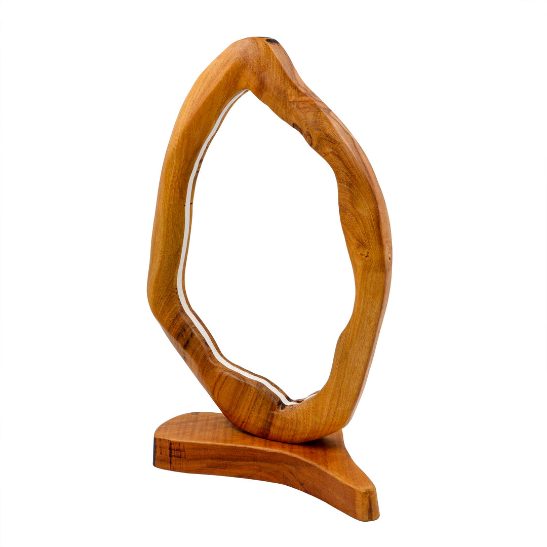Nextel Live Edge Frame Curvy Table Lamp
