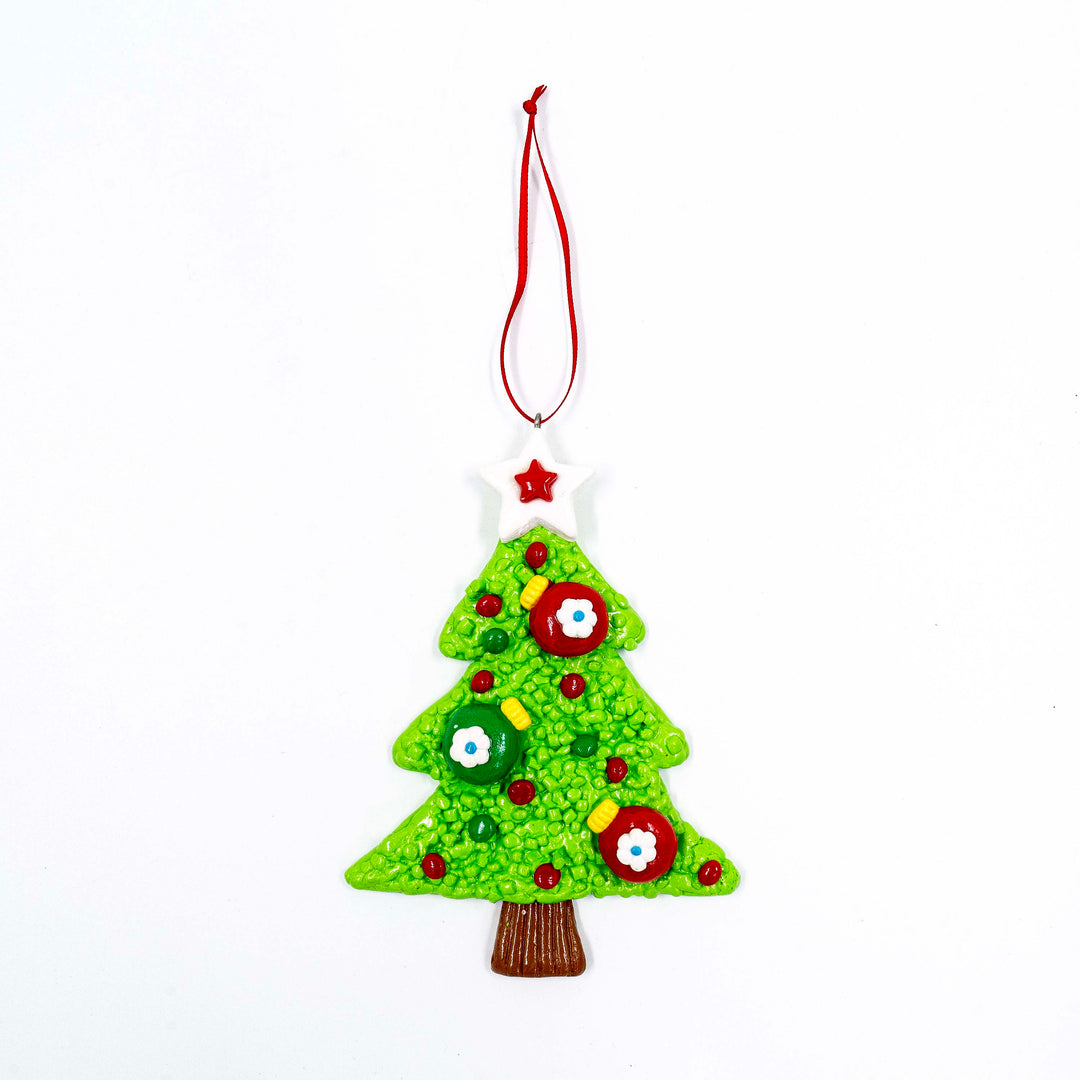 Christmas Tree Ornament White