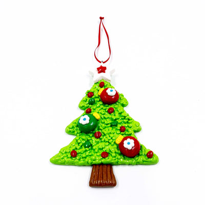 Christmas Tree Ornament White