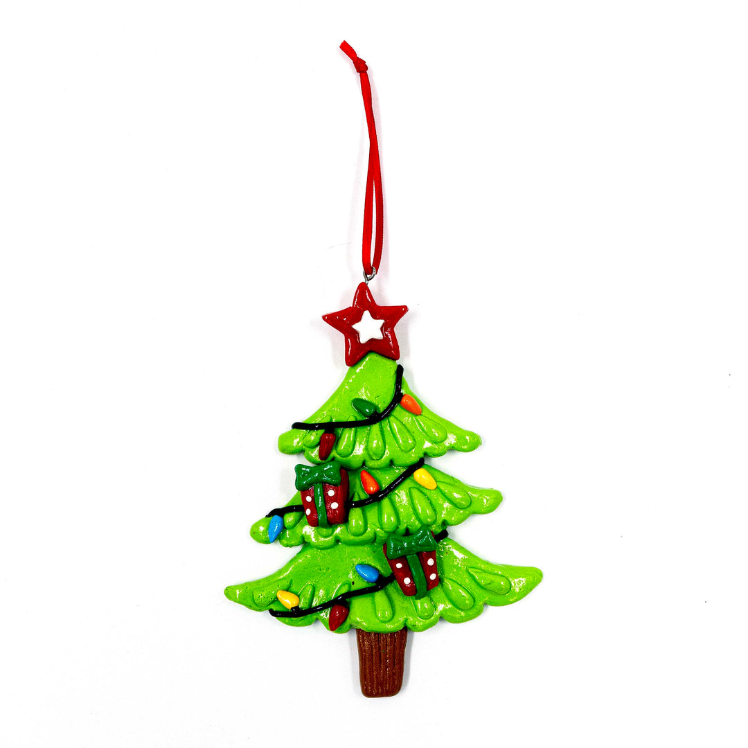 Christmas Tree Ornament Red