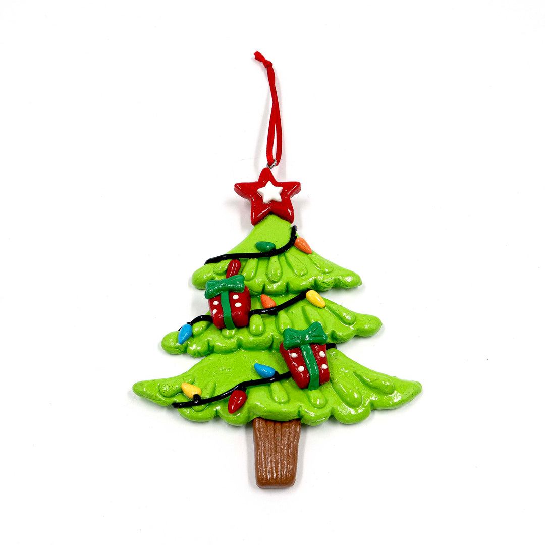 Christmas Tree Ornament Red