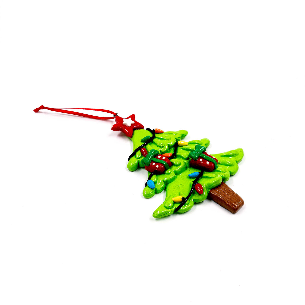 Christmas Tree Ornament Red