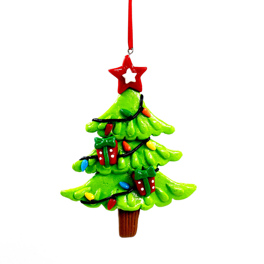 Christmas Tree Ornament Red