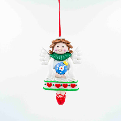 Christmas Ornament Angel White