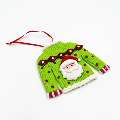 Christmas Ornament Hoodie Green