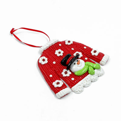 Christmas Ornament Hoodie Red