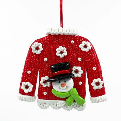 Christmas Ornament Hoodie Red