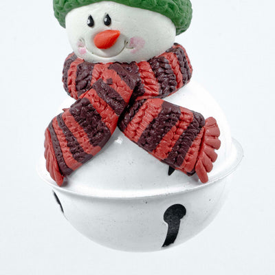 Christmas Ornament Snowman Green